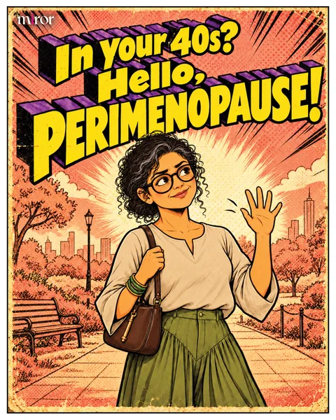Cover: In Your 40s? Hello, Perimenopause!